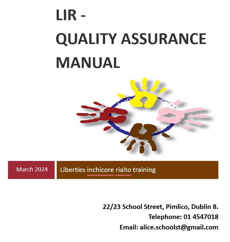 LIR Quality Assirance Manual